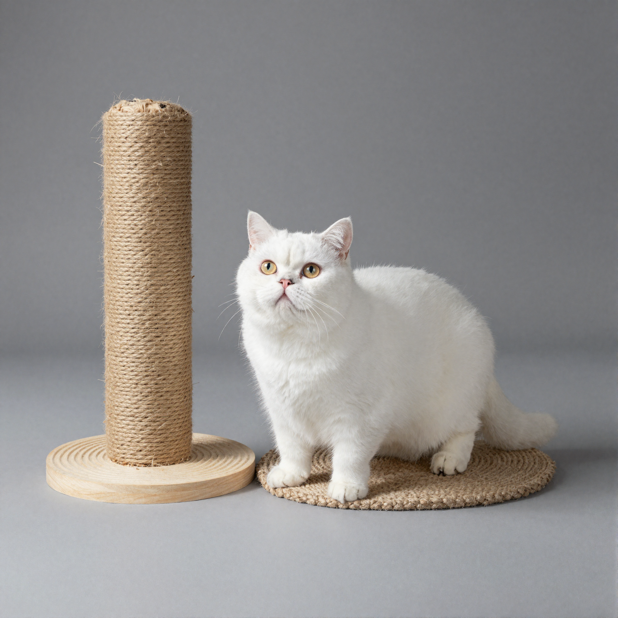 Mochi scratcher + post combo — supplier hero.